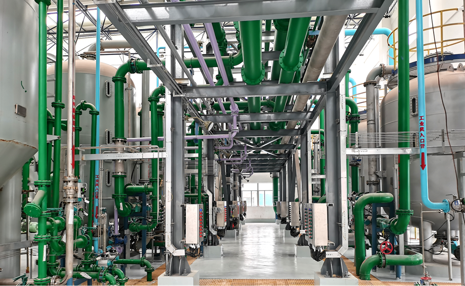 中国石化茂名分公司热电技改工程项目化学水站装备
